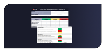 Checklist de Gestão da Cadeia de Suprimentos na Construção Civil